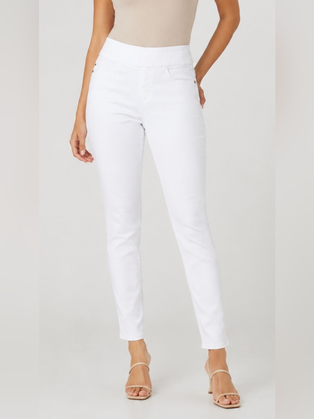 Rock & Republic White Skinny Jeans